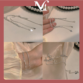 [ส่งจากกทม] เกาหลีใต้  แฟชั่น  สร้อยข้อมือ การออกแบบที่เรียบง่าย  หรูหราเบาๆ  ความรู้สึกขั้นสูง  เครื่องประดับ