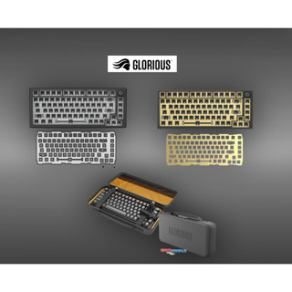 Glorious GMMK Pro 75% / Brass Switch Plate/Polycarbonate Switch Plate/Keyboard Carrying Case