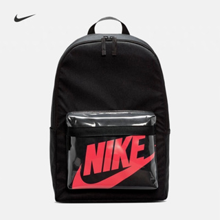 ❤️❤️[ของแท้ 100%] กระเป๋าเป้ Nike กระเป๋าเดินทางพักผ่อนกระเป๋านักเรียนแฟชั่นนักเรียน