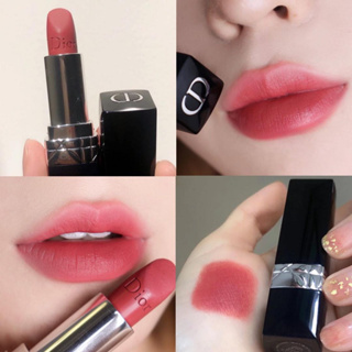 Beauty-Siam แท้ทั้งร้าน !! แบ่งขายลิปสติก DIOR LIPSTICK สี 772 CLASSIC  ขนาด 0.5 กรัม พร้อมแปรงทาลิป