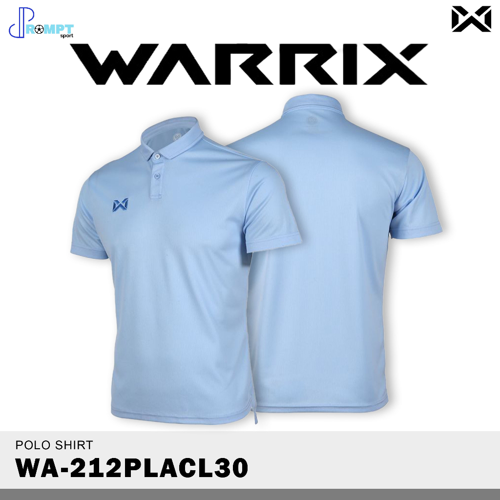 เสื้อโปโล-เสื้อโปโลวอริกซ์-warrix-เสื้อโปโลสีพื้น-wa-212placl30-ของแท้100