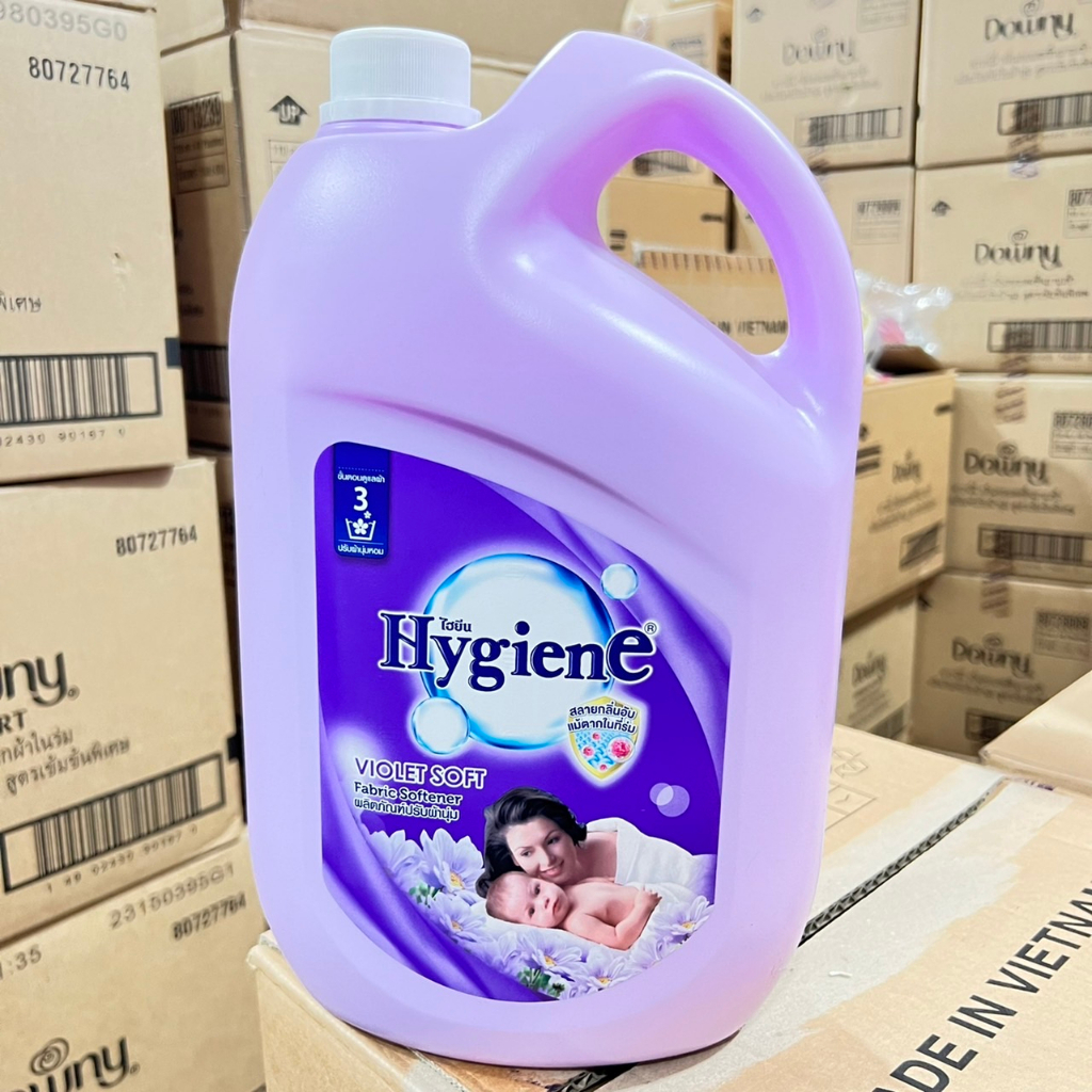 ไฮยีน-น้ำยาปรับผ้านุ่มไฮยีน-hygiene-สูตรมาตรฐาน-ขนาด-3500-มล-จัดส่งเร็ว-มีปลายทาง