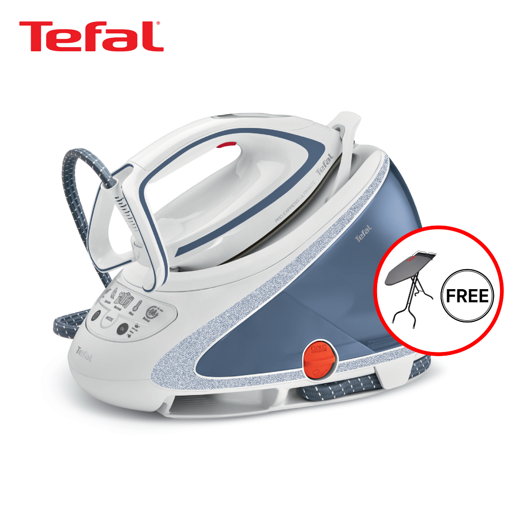 ฟรี-โต๊ะรีดผ้า-tefal-เตารีดไอน้ำหม้อต้ม-รุ่น-pro-express-ultimate-gv9565-ประกัน-2-ปี-เตารีดแรงดันไ