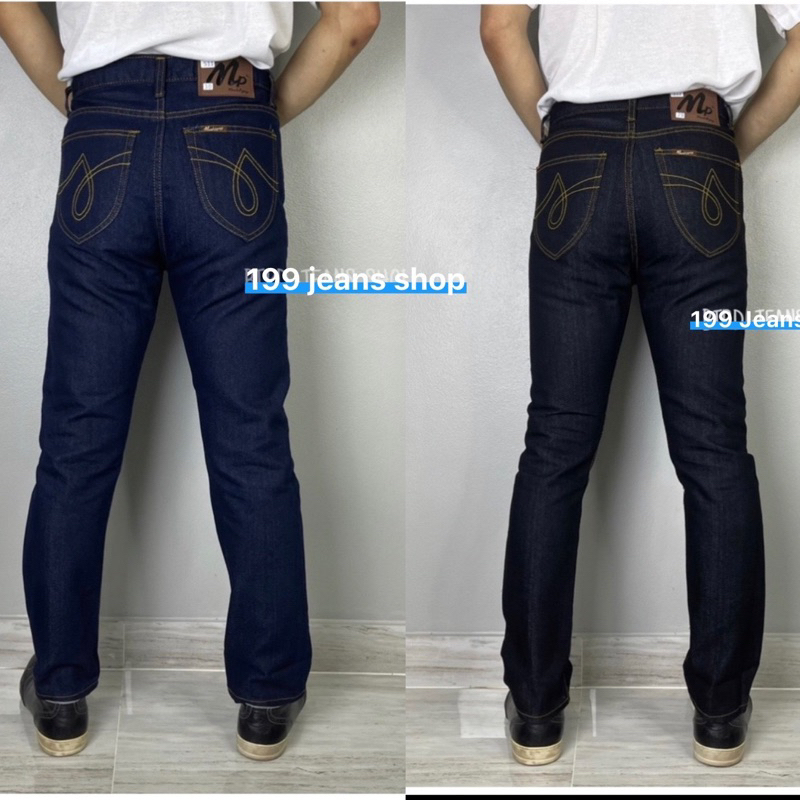 ภาพหน้าปกสินค้ากางเกงยีนส์ขากระบอกเล็ก เอว28-44 ไม่ยืด ยี่ห้อNP จากร้าน nafreya_jeans บน Shopee