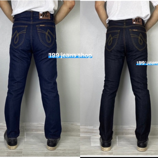 ภาพขนาดย่อของภาพหน้าปกสินค้ากางเกงยีนส์ขากระบอกเล็ก เอว28-44 ไม่ยืด ยี่ห้อNP จากร้าน nafreya_jeans บน Shopee