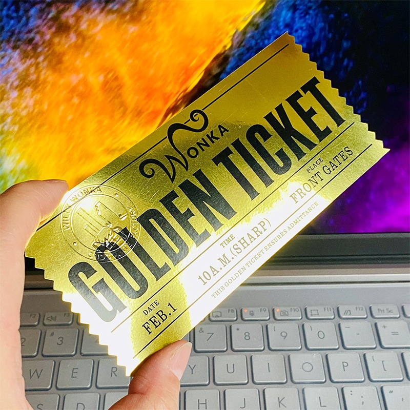 ตั๋วคูปองผู้โชคดีเยี่ยมชมโรงงานช็อคโกแล็ต-willy-wonka-willy-wonka-golden-ticket-1-1-คูปองโรงงานช็อคโกแลต