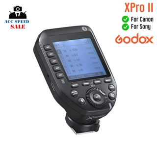 Godox XPro II TTL Wireless Flash Trigger Transmitter for Canon /for Sony ประกันศูนย์ 3 ปี