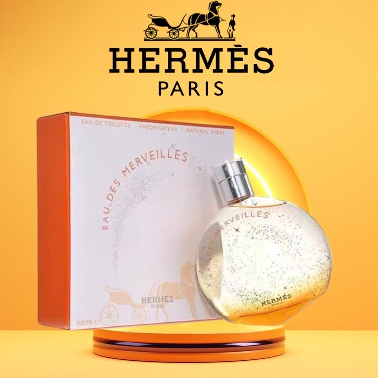 ภาพหน้าปกสินค้าน้ำหอม Hermes Eau des Merveilles Bleue EDT 100ml น้ำหอมผู้หญิง น้ำหอมผู้ชาย น้ำหอมแท้ perfume Hermes Terre D'Hermes
