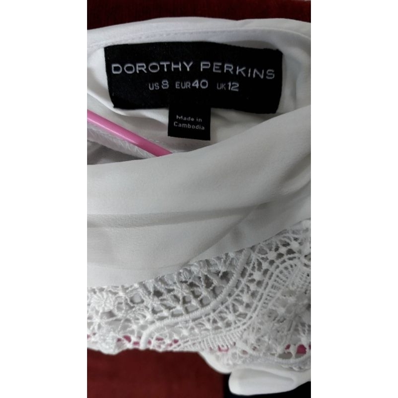 เสื้อเชิ้ตสีขาว-dorothy-perkins-มือสอง-สภาพดี