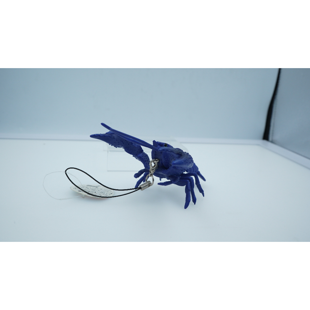 blue-lobster-keychain-japan-vintage-ของสะสม