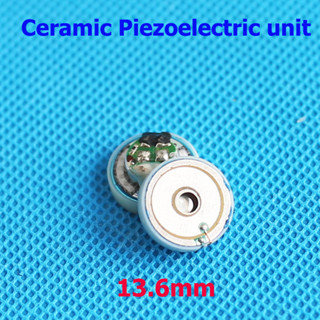 DIY headset 13.6mm ceramic piezoelectric unit dual-chamber graphene diaphragm