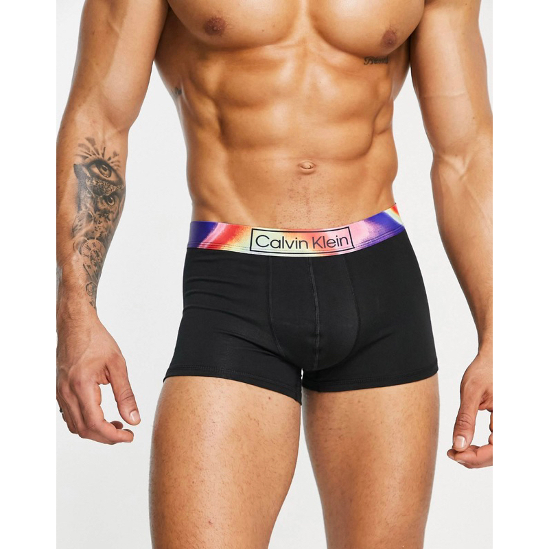 พร้อมส่ง-กางเกงชั้นในชาย-calvin-klein-pride-cotton-trunk-ของแท้