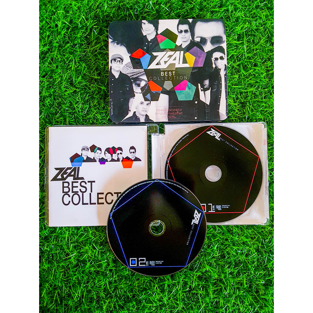 cd-แผ่นเพลง-วงซีล-zeal-zeal-best-collection-รวม-28-เพลงฮิต