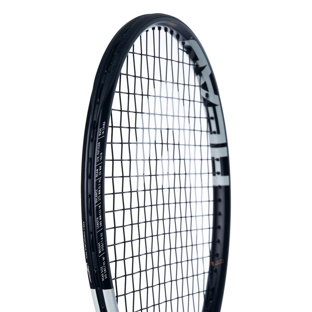 head-ไม้เทนนิสเด็ก-ig-speed-23-junior-2022-tennis-racket-3-3-4-000-black-white-234022