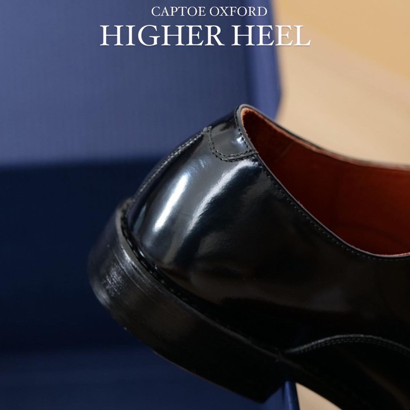 ภาพสินค้าcaptoe oxford black semi premium รองเท้าแบบผูกเชือกออคฟอด จากร้าน bagtashh บน Shopee ภาพที่ 4