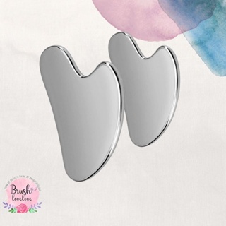 Brushlovelove stainless gua sha กัวซาแสตนเลส ลงรองพื้น / นวดยกกระชับผิว