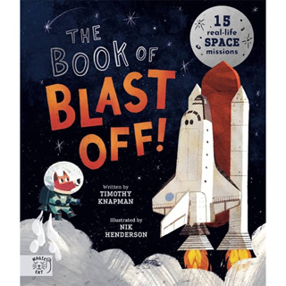 [หนังสือเด็ก] The Book of Blast Off! ภาษาอังกฤษ the little book of joy slow down magic cat children space english