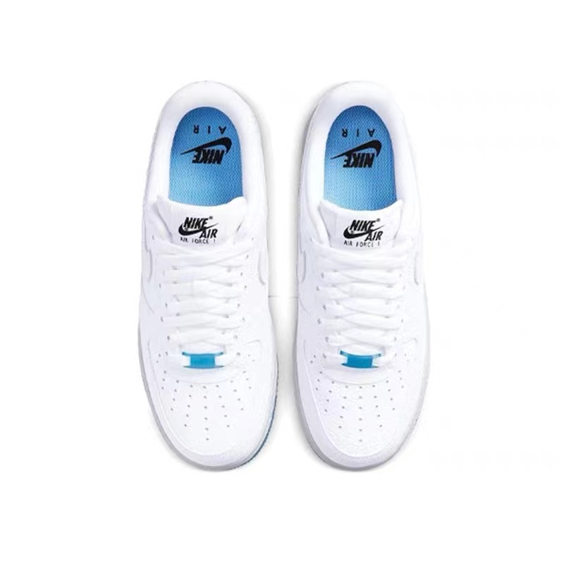 ภาพหน้าปกสินค้าการส่งเสริม 100% Nike Air Force 1AE White Blue การเปลี่ยนสี การเหนี่ยวนำความร้อน รองเท้าผ้าใบผู้ชาย จากร้าน r914gghaoj บน Shopee