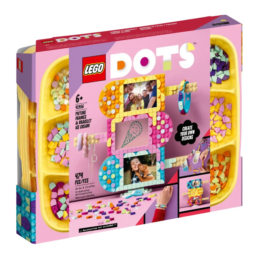 lego-dots-41956-ice-cream-picture-frames-amp-bracelet-เลโก้ใหม่-ของแท้-กล่องสวย-พร้อมส่ง
