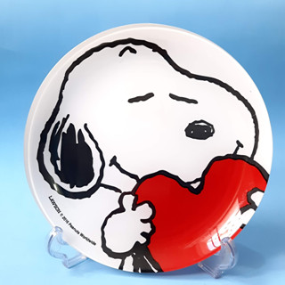 จานแก้ว Snoopy จาน สนูปปี้ งานสะสมของแท้จากญี่ปุ่น  มือ 2   งานคาร์แรคเตอร์สไตล์ญี่ปุ่น 🎏🎌