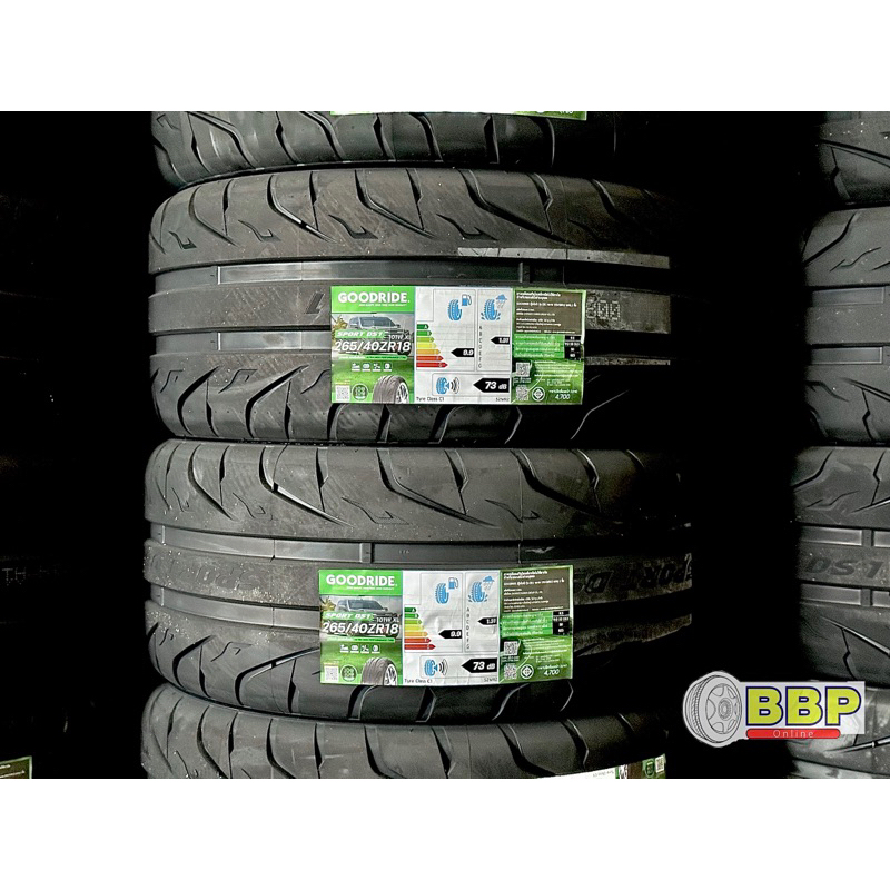 ยางขอบ18-ยางซอฟ-265-40r18-295-35r18-goodride-ds1-ปี23