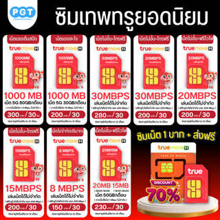 ภาพหน้าปกสินค้า**สินค้าพร้อมส่ง** ซิมเทพทรู True Move H ซิมทรู 4mb  เน็ตสุดคุ้มโดนใจ ซิมแบบเติมเงิน  ไม่มีบิลรายเดือน มีเก็บเงินปลายทาง ที่เกี่ยวข้อง