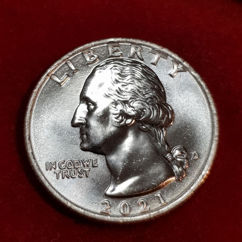 เหรียญควอเตอร์-25-cents-usa-ปี-2021