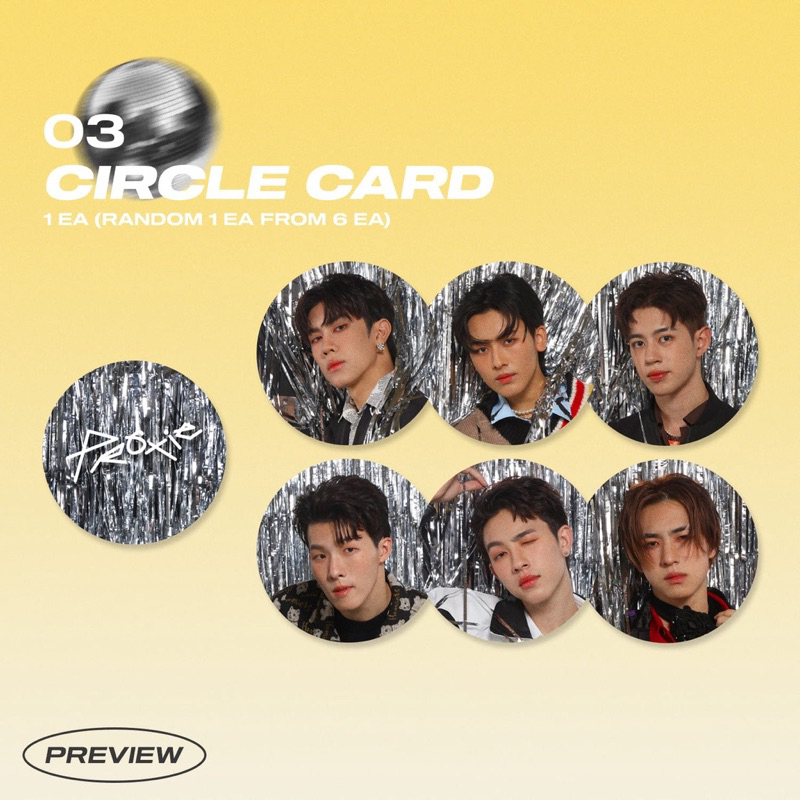 card-proxie-the-3rd-single-edition-แยกขายสินค้า