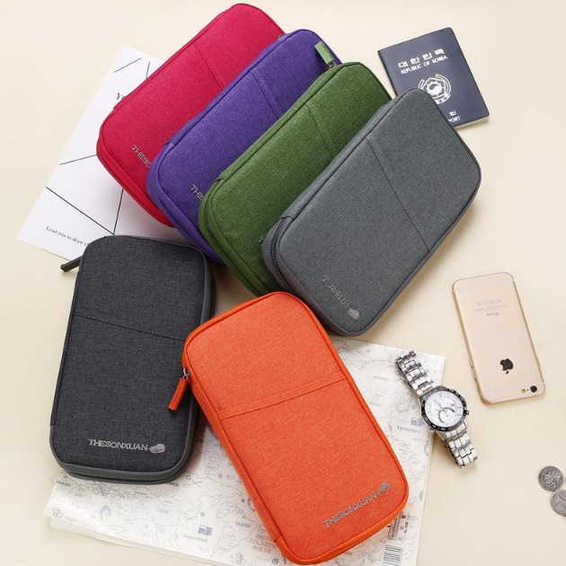 passport-holder-passport-case-passport-cover-25-5cm-กระเป๋าใส่พาสปอร์ต-ใบใหญ่ใส่หนังสือเดินทาง-หนังสือวีซ่า-t0433