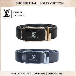 ภาพหน้าปกสินค้า🇹🇭LV  men\'s  belt  Automatic buckle belt PD0141 เข็มขัดผู้ชาย แฟชั่น แบรนด์เนม หนังแท้100% ของแท้ 100%  ์🇹🇭 ซึ่งคุณอาจชอบสินค้านี้