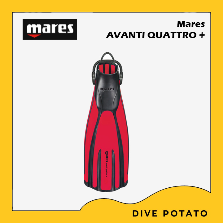 mares-fins-avanti-quattro-for-scuba-diving-ฟินดำน้ำ-ตีนกบดำน้ำ-ตีนกบดำน้ำลึก-ตีนกบเปิดข้อเท้าใส่กับบูท