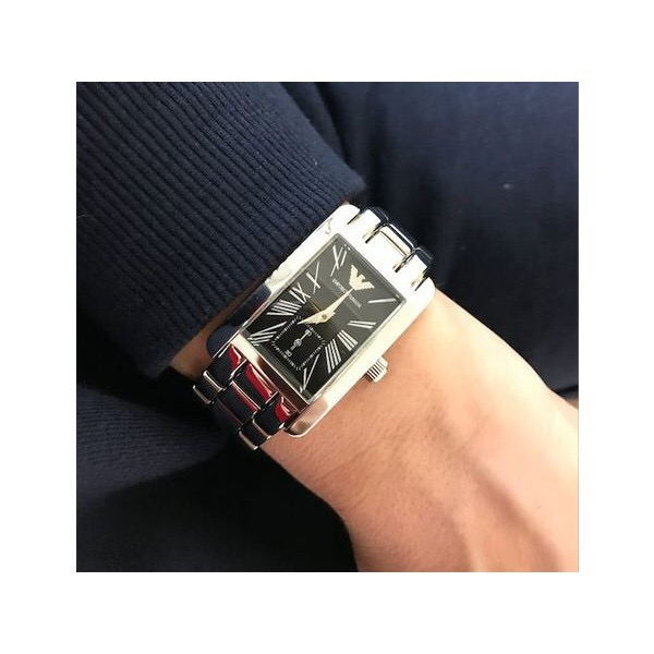 Free shipping (ของแท้) Emporio Armani ผู้ชาย แฟชั่น หรูหรา นาฬิกา ...