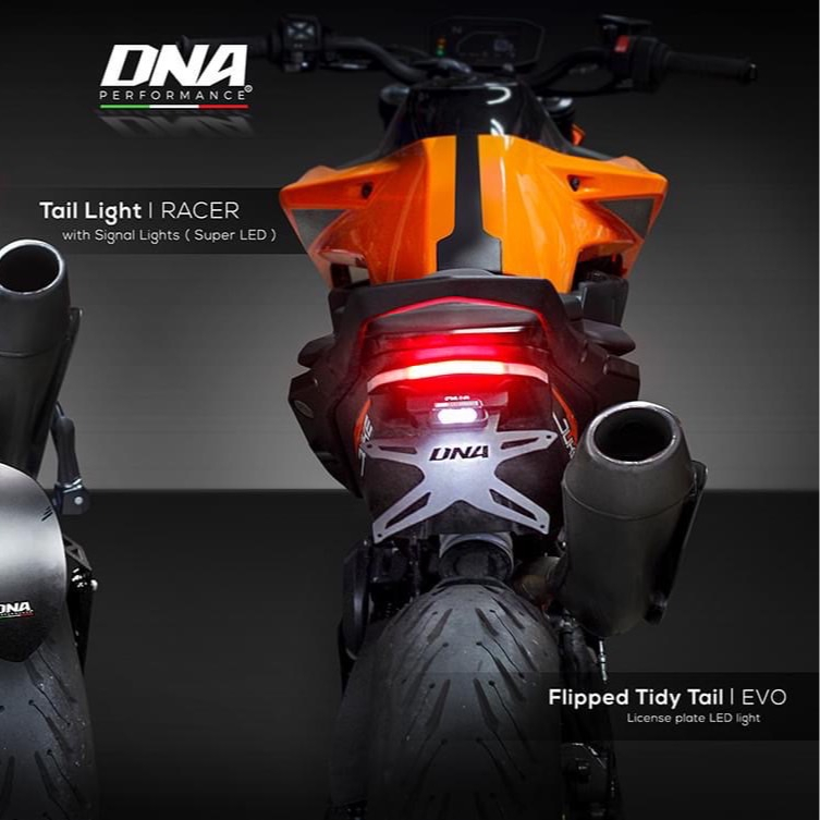 ktm-duke-790-ท้ายสั้น-ไฟท้ายมีไฟเลี้ยวในตัว-dna-performance-ท้ายพับ