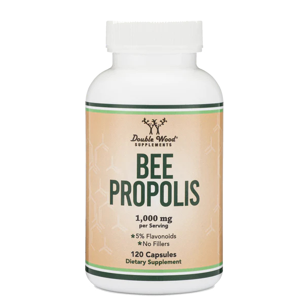 bee-propolis-by-double-wood-120-capsules-โพรโพลิสจากผึ้ง-เสริมสร้างภูมิคุ้มกัน-ต้านอนุมูลอิสระ