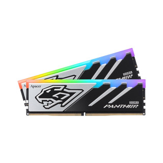 APACER  RAM DDR5(5600) 32GB (16GBX2) GAMING RGB BLACK (AH5U32G56C5229BAA-2)