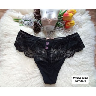 Peek a bella  Size XS-2XLต้นๆ ชุดชั้นในแบรนด์เนม/กางเกงใน จีสตริง G-string 00004349