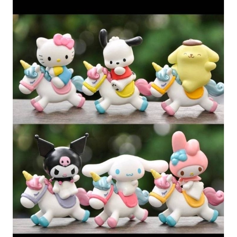 โมเดลซานริโอ้-sanrio-หมีพูห์-มายเมโลดี้-คุโรมิ