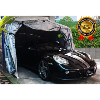 โรงสำหรับจอดรถยนต์สำเร็จรูป CARSBRELLA  รุ่น EASY สำหรับรถยนต์ที่มีขนาดเล็ก ป้องกันสิ่งสกปรก ฝุ่นละออง