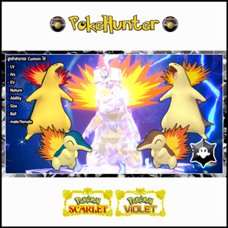 ภาพหน้าปกสินค้าPokemon Scarlet & Violet Typhlosion Shiny&NotShiny ที่เกี่ยวข้อง