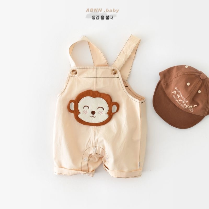 พร้อมส่งจากไทย-ลิงน้อย-ชุดเด็กทารก-เสื้อผ้าเด็กทารก-เอี้ยมเด็กทารก-ชุดเด็กชายทารก