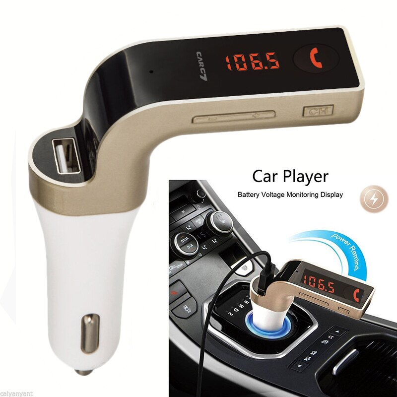 car-g7-อุปกรณ์รับสัญญาณบลูทูธในรถยนต์-bluetooth-car-charger