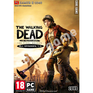 The Walking Dead The Final Season 1-4 แผ่นและแฟลชไดร์ฟ  เกมส์ คอมพิวเตอร์  Pc และ โน๊ตบุ๊ค