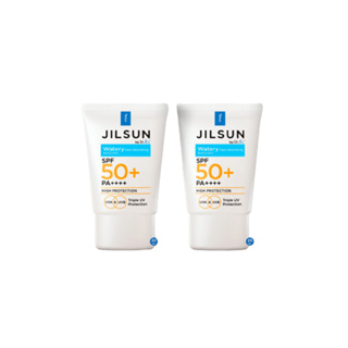[1 แถม 1] JILSUN by Dr.JiLL Watery Fast-absorbing sunscreen SPF50+ PA++++ ครีมกันแดดเนื้อน้ำ 2 หลอด