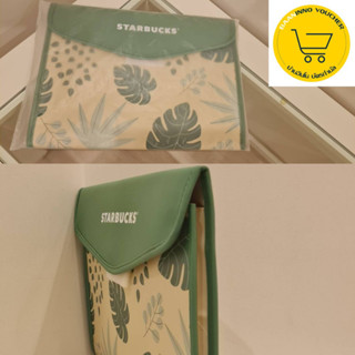 Starbucks clutch bag/Green Leaves design&amp;Stars design กระเป๋าคลัชสตาร์บัคส์ (สนใจสินค้า ทักแชทสอบถามทางร้านได้เลยนะคะ)