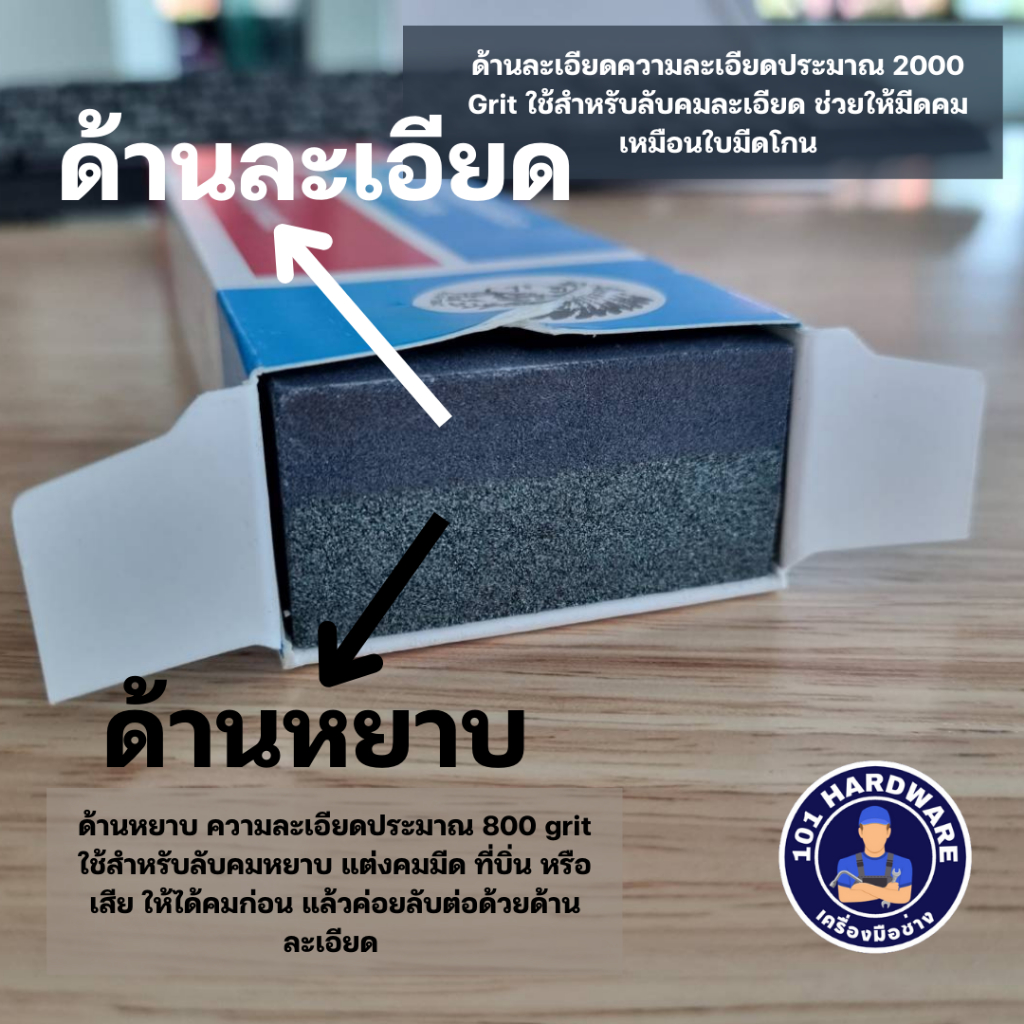 หินลับมีด-คนป่าแท้-carborundum-หินลับมีด-คนป่า