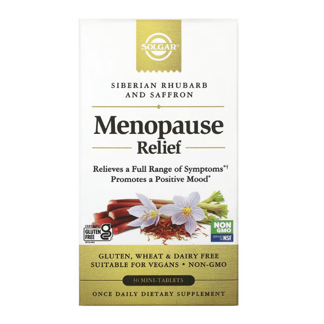 ดีสุด-solgar-menopause-relief-บรรเทาอาการ-วัยหมดประจำเดือน-สตรีวัยทอง-วิตามินเกรดพรีเมี่ยม-30-เม็ด