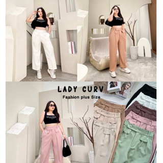 🎈Plussize กางเกงคนอ้วน🎈 M เอว 32-40 สะโพก 48 L เอว 38-46 สะโพก 54 XL เอว 40-50 สะโพก 58 ความยาว 40”