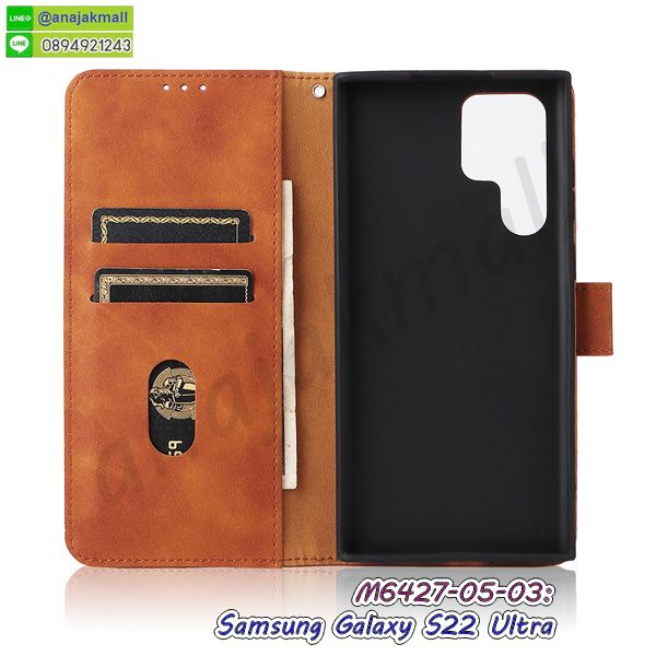 เคสฝาพับ-samsung-s22ulltra-กรอบหนังซัมซุงเอส22-อัลตร้า-s22-ultra-ฝาพับหนัง-พร้อมส่งในไทย