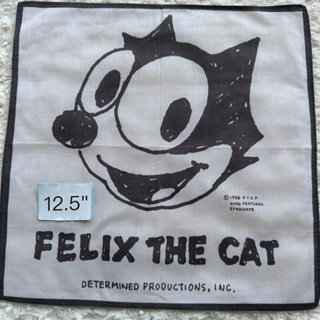 Felix the cat ผ้าเช็ดหน้า ฟิลิกเดอะแคท