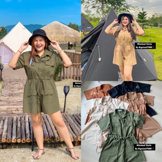 CAMPING STYLE 🌳🧺🥨  CAMPING🏕จั้มสูทสไตล์แค้มปิ้งใส่ไปตั้งแค้มป์